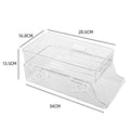 1Pcs Refrigerator Beverage Holder Soda Can Holder Dispenser 2 Tier Automatic Rolling Beverage Beer Soda Can Holder for Fridge